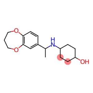 4-{[1-(3,4-dihydro-2H-1,5-benzodioxepin-7-yl)ethyl]amino}cyclohexan-1-ol