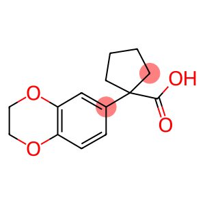 1-(2,3-DIHYDRO-1,4-BENZODIOXIN-6-YL)CYCLOPENTANECARBOXYLIC ACID
