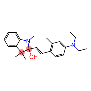 2-[2-[4-(Diethylamino)-2-methylphenyl]vinyl]-1,3,3-trimethylindolin-2-ol