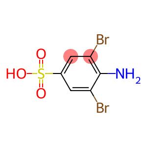 3,5-dibromo-4-amino-benzenesulfonic acid