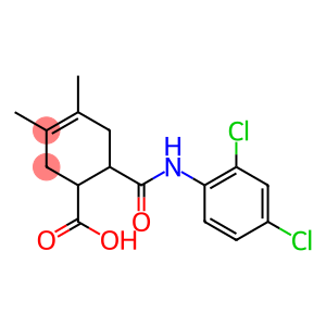 6-[(2,4-dichloroanilino)carbonyl]-3,4-dimethyl-3-cyclohexene-1-carboxylic acid