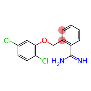 2-(2,5-dichlorophenoxymethyl)benzene-1-carboximidamide