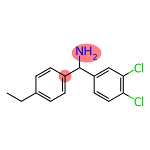 (3,4-dichlorophenyl)(4-ethylphenyl)methanamine