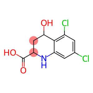 5,7-Dichloro-1,2,3,4-tetrahydro-4-hydroxyquinoline-2-carboxylic acid