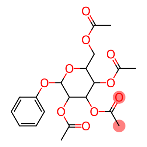 3,5-di(acetyloxy)-2-[(acetyloxy)methyl]-6-phenoxytetrahydro-2H-pyran-4-yl acetate