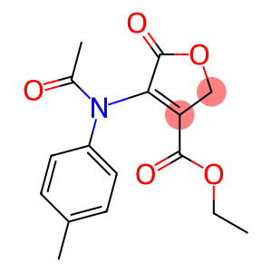 ETHYL5-OXO-4-(N-(P-TOLYL)ACETAMIDO)-2,5-DIHYDRO-3-FUROATE