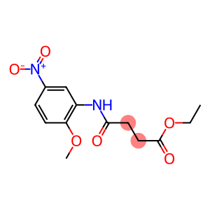 ethyl 4-(2-methoxy-5-nitroanilino)-4-oxobutanoate