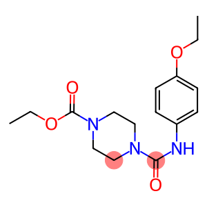 ETHYL 4-(N-(4-ETHOXYPHENYL)CARBAMOYL)PIPERAZINECARBOXYLATE