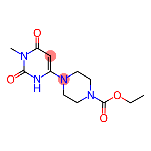 ETHYL 4-(1-METHYL-2,6-DIOXO-1,2,3,6-TETRAHYDROPYRIMIDIN-4-YL)PIPERAZINE-1-CARBOXYLATE