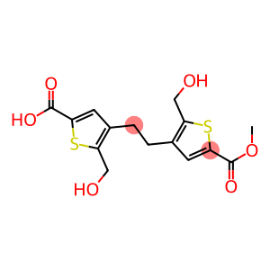 4,4'-Ethylenebis[5-(hydroxymethyl)thiophene-2-carboxylic acid methyl] ester