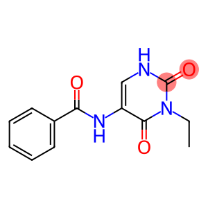 3-Ethyl-5-benzoylaminouracil