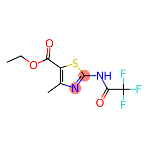 ethyl 4-methyl-2-[(2,2,2-trifluoroacetyl)amino]-1,3-thiazole-5-carboxylate
