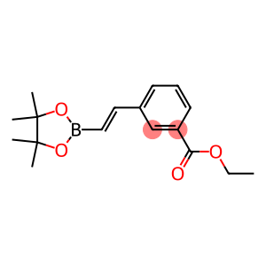 Ethyl 3-[(1E)-2-(4,4,5,5-tetramethyl(1,3,2-dioxaborolan-2-yl))vinyl]benzoate