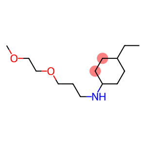 4-ethyl-N-[3-(2-methoxyethoxy)propyl]cyclohexan-1-amine