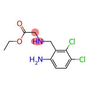 N-(6-氨基-2.3-二氯苄基)甘氨酸乙酯