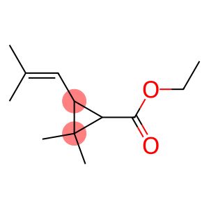 ethyl 2,2-dimethyl-3-(2-methylprop-1-en-1-yl)cyclopropane-1-carboxylate
