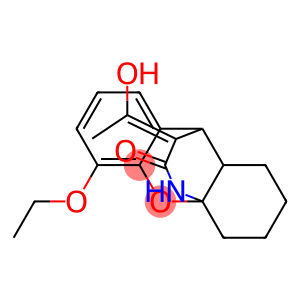 4-ethoxy-17-(1-hydroxyethylidene)-2-oxa-15-azatetracyclo[7.5.3.0~1,10~.0~3,8~]heptadeca-3,5,7-trien-16-one