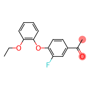 1-[4-(2-ethoxyphenoxy)-3-fluorophenyl]ethan-1-one