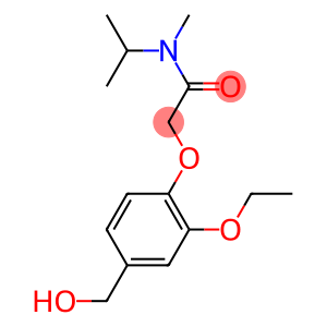 2-[2-ethoxy-4-(hydroxymethyl)phenoxy]-N-methyl-N-(propan-2-yl)acetamide