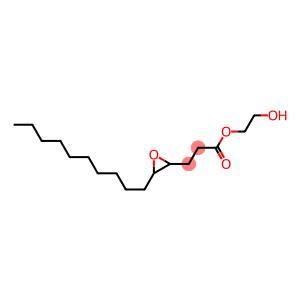 4,5-Epoxypentadecanoic acid 2-hydroxyethyl ester