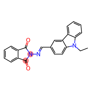 2-{[(E)-(9-ethyl-9H-carbazol-3-yl)methylidene]amino}-1H-isoindole-1,3(2H)-dione