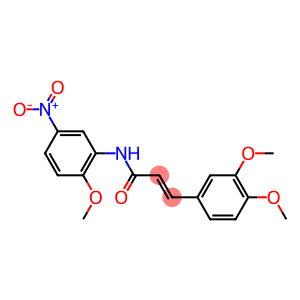 (E)-3-(3,4-dimethoxyphenyl)-N-(2-methoxy-5-nitrophenyl)-2-propenamide