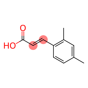 (2E)-3-(2,4-dimethylphenyl)prop-2-enoic acid