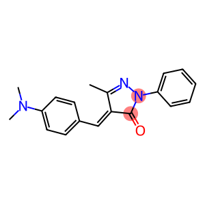 4-{(E)-[4-(dimethylamino)phenyl]methylidene}-5-methyl-2-phenyl-2,4-dihydro-3H-pyrazol-3-one