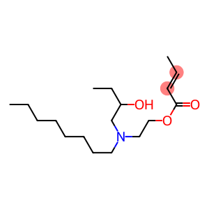 Crotonic acid 2-[N-(2-hydroxybutyl)-N-octylamino]ethyl ester