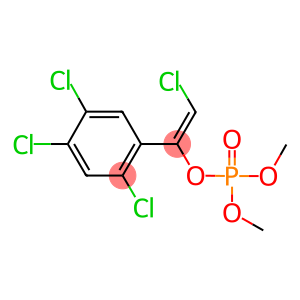 (E)-2-CHLORO-1-(2,4,5-TRICHLOROPHENYL) VINYL DIMETHYL PHOSPHATE