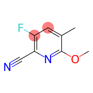 3-FLUORO-6-METHOXY-5-METHYLPYRIDINE-2-CARBONITRILE