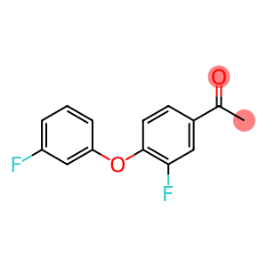 1-[3-fluoro-4-(3-fluorophenoxy)phenyl]ethan-1-one