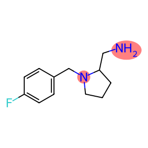 {1-[(4-fluorophenyl)methyl]pyrrolidin-2-yl}methanamine