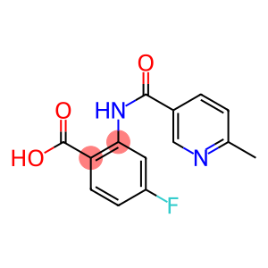 4-fluoro-2-{[(6-methylpyridin-3-yl)carbonyl]amino}benzoic acid