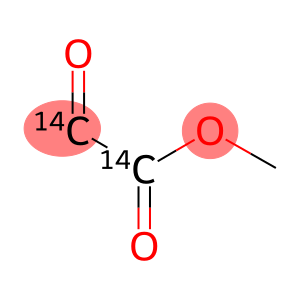 GLYOXALIC ACID, [14C(U)] METHYL ESTER