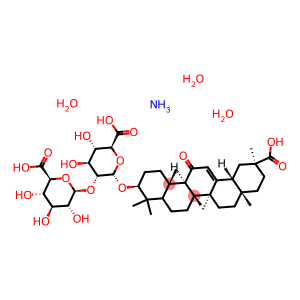 GLYCYRRHIZIC ACID MONOAMMONIUM SALT N-HYDRATE