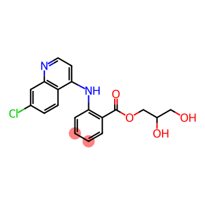 2,3-Dihydroxypropyl N-(7-chloro-4-quinolyl)anthranilate-d4