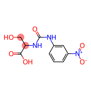 3-hydroxy-2-{[(3-nitrophenyl)carbamoyl]amino}propanoic acid