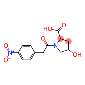 4-hydroxy-1-[(4-nitrophenyl)acetyl]pyrrolidine-2-carboxylic acid