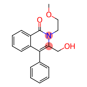 3-(HYDROXYMETHYL)-2-(2-METHOXYETHYL)-4-PHENYLISOQUINOLIN-1(2H)-ONE