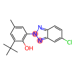 2-(2'-Hydroxy-3'-tert-butyl-5'-methylphenyl)-5-chloro-(2H)-benzotriazole