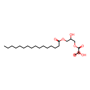 2-Hydroxypropionic acid 2-hydroxy-3-hexadecanoyloxypropyl ester