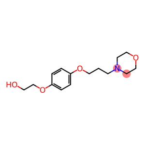 4-[3-[4-(2-Hydroxyethoxy)phenoxy]propyl]morpholine