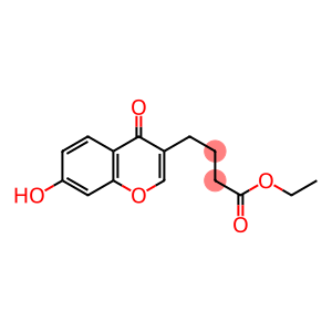 4-(7-Hydroxy-4-oxo-4H-1-benzopyran-3-yl)butyric acid ethyl ester