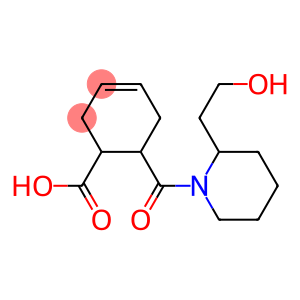 6-{[2-(2-hydroxyethyl)piperidin-1-yl]carbonyl}cyclohex-3-ene-1-carboxylic acid