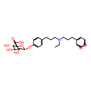 4-[3-[Ethyl(3-phenylpropyl)aMino]propyl]phenol β-D-Glucopyranosiduronic Acid