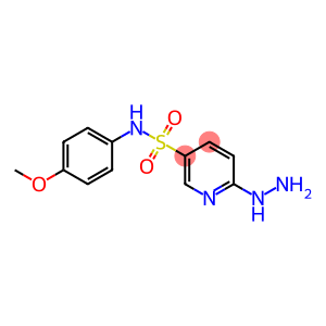 6-hydrazinyl-N-(4-methoxyphenyl)pyridine-3-sulfonamide