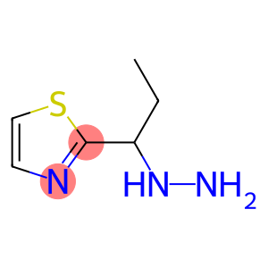 2-(1-hydrazinylpropyl)thiazole