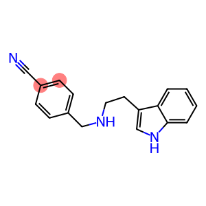 4-({[2-(1H-indol-3-yl)ethyl]amino}methyl)benzonitrile