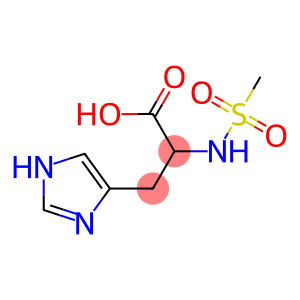 3-(1H-imidazol-4-yl)-2-[(methylsulfonyl)amino]propanoic acid